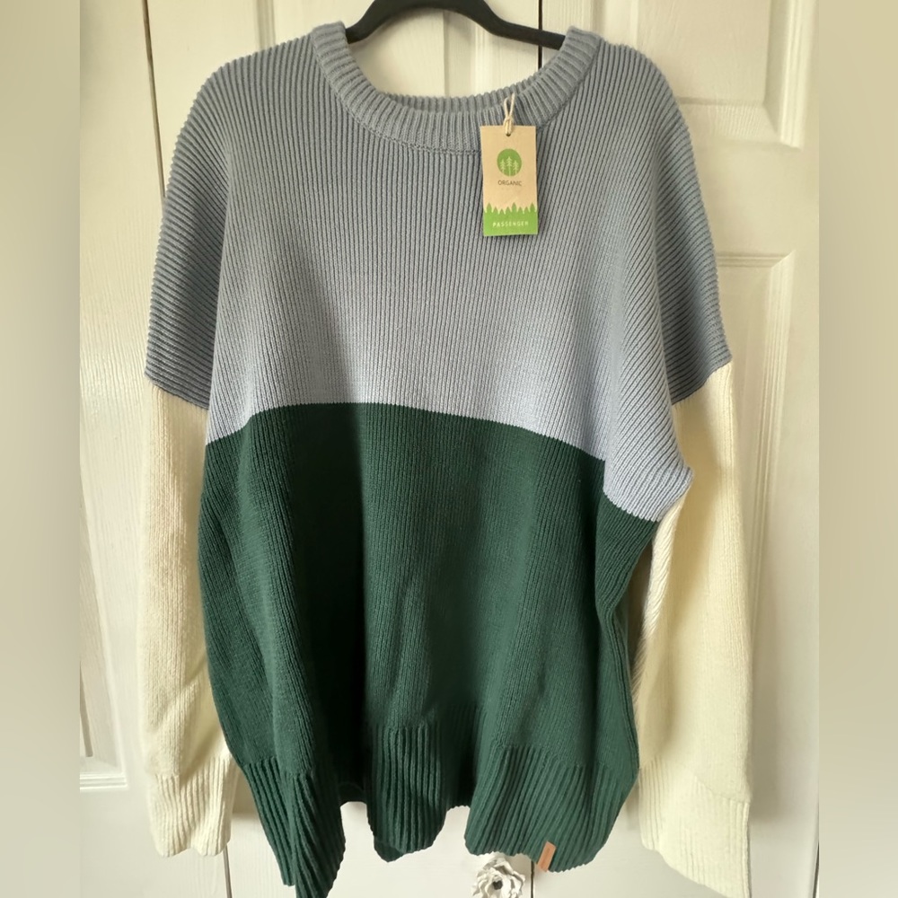 Passenger Oversized Colorblock Sweater (XL)